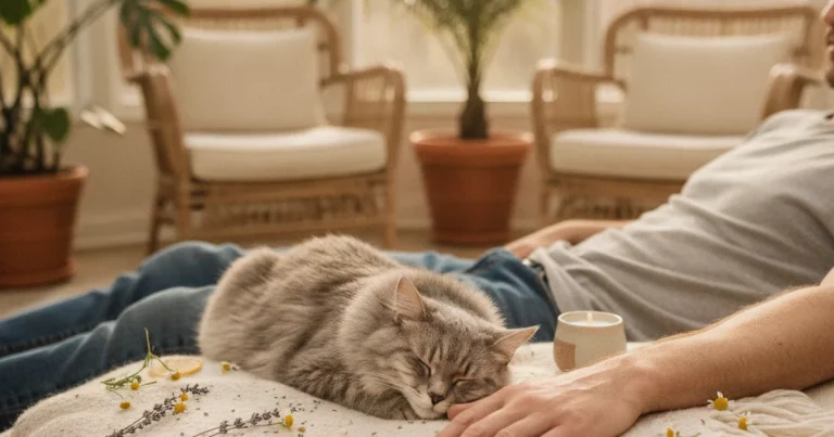 Hemp for Neutered Cat Recovery