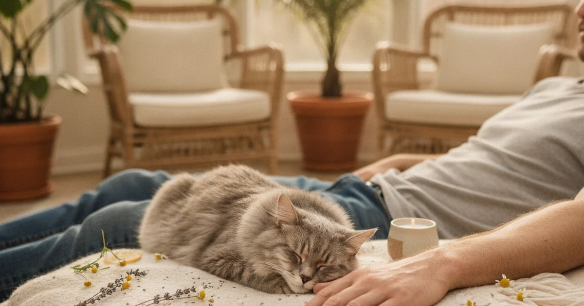 Hemp for Neutered Cat Recovery