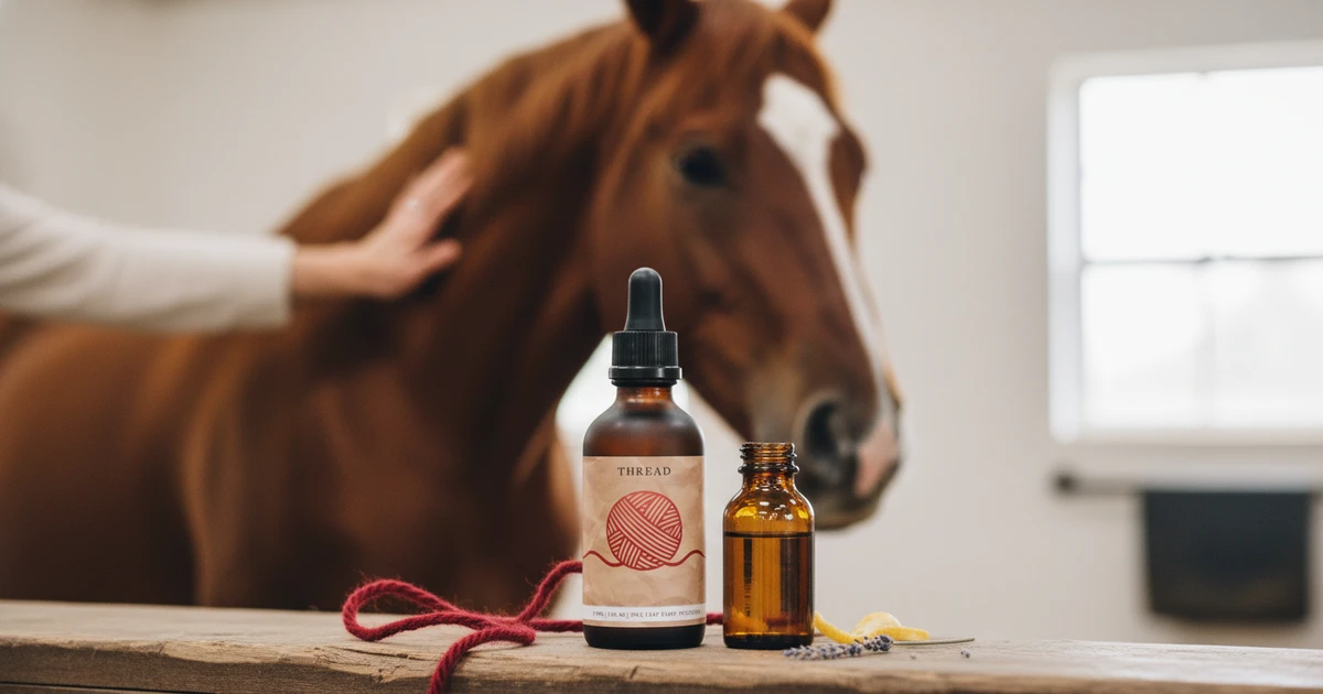 Hemp Oil for Horse Trailer Anxiety | Horse Wellness