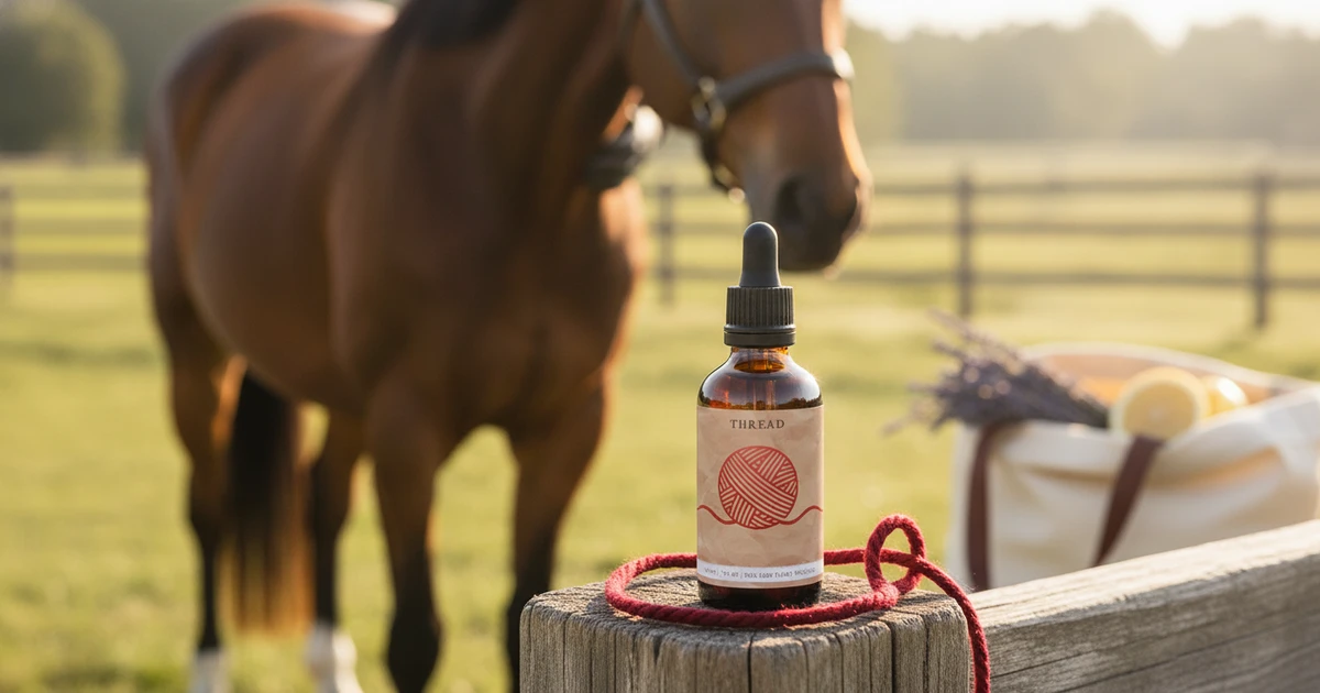 Hemp Oil for Spooky Horses