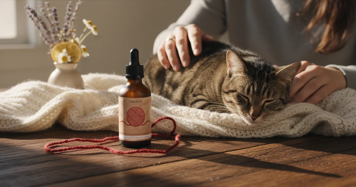 Hemp Tincture for Anxious Cats