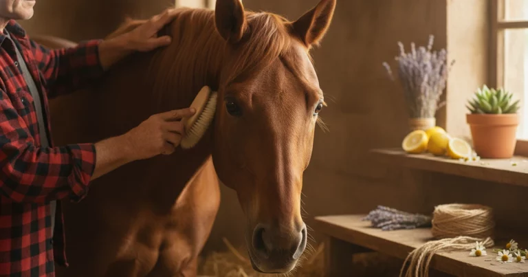 Thread hemp for horses